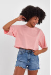 Kadın Basic Oversize Crop 