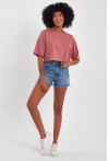 Kadın Basic Oversize Crop