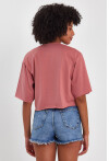 Kadın Basic Oversize Crop