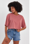 Kadın Basic Oversize Crop