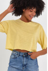 Kadın Basic Oversize Crop