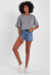 Kadın Basic Oversize Crop