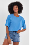 Kadın Basic Oversize Crop 