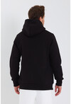Unisex Kapüşonlu Kanguru Cepli Baskılı Sweatshirt