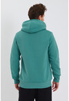 Unisex Kapüşonlu Kanguru Cepli Baskılı Sweatshirt