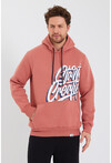 Unisex Kapüşonlu Kanguru Cepli Baskılı Sweatshirt