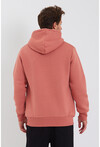 Unisex Kapüşonlu Kanguru Cepli Baskılı Sweatshirt