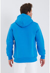 Unisex Kapüşonlu Kanguru Cepli Baskılı Sweatshirt