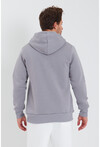 Unisex Kapüşonlu Kanguru Cepli Baskılı Sweatshirt
