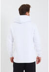 Unisex Kapüşonlu Kanguru Cepli Baskılı Sweatshirt