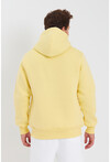 Unisex Kapüşonlu Kanguru Cepli Baskılı Sweatshirt