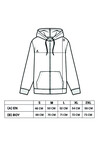 Unisex Sarı Kapüşonlu Üç İplik Basic Sweatshirt