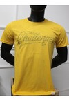 Unisex Slim Fit Baskılı Bisiklet Yaka T-Shirt
