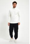 Yüksek Yaka Yarım Fermuarlı Basic Sweatshirt