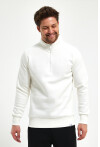 Yüksek Yaka Yarım Fermuarlı Basic Sweatshirt